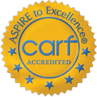 CARF Accredited — Aspire to Excellence CARF Accredited — Aspire to Excellence